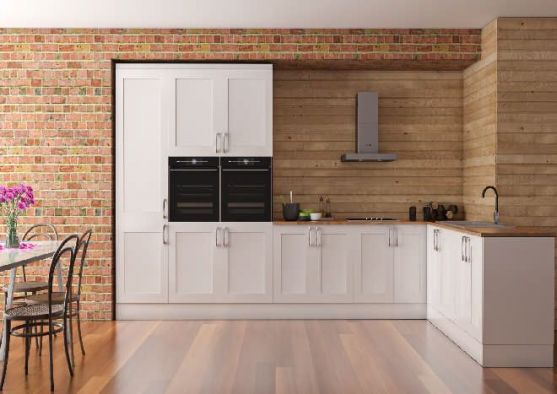 Richmond High Gloss White Kitchen