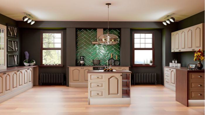 Canterbury Matt Stone Grey Kitchen Doors