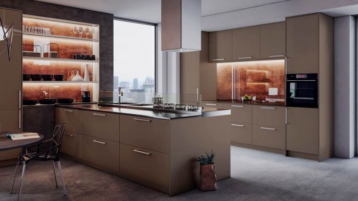 Venice Matt Stone Grey Kitchen Doors
