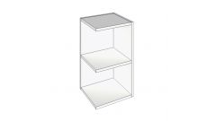 300mm - Open End Wall Unit - (575h) -  (Square)
