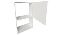 600mm - Microwave Wall Unit  - (900h) - (490h Door)