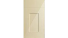 Cambridge High Gloss Cream Sample Door