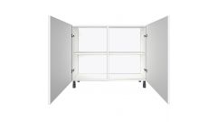 1000mm - Double Highline Unit (300mm Deep)