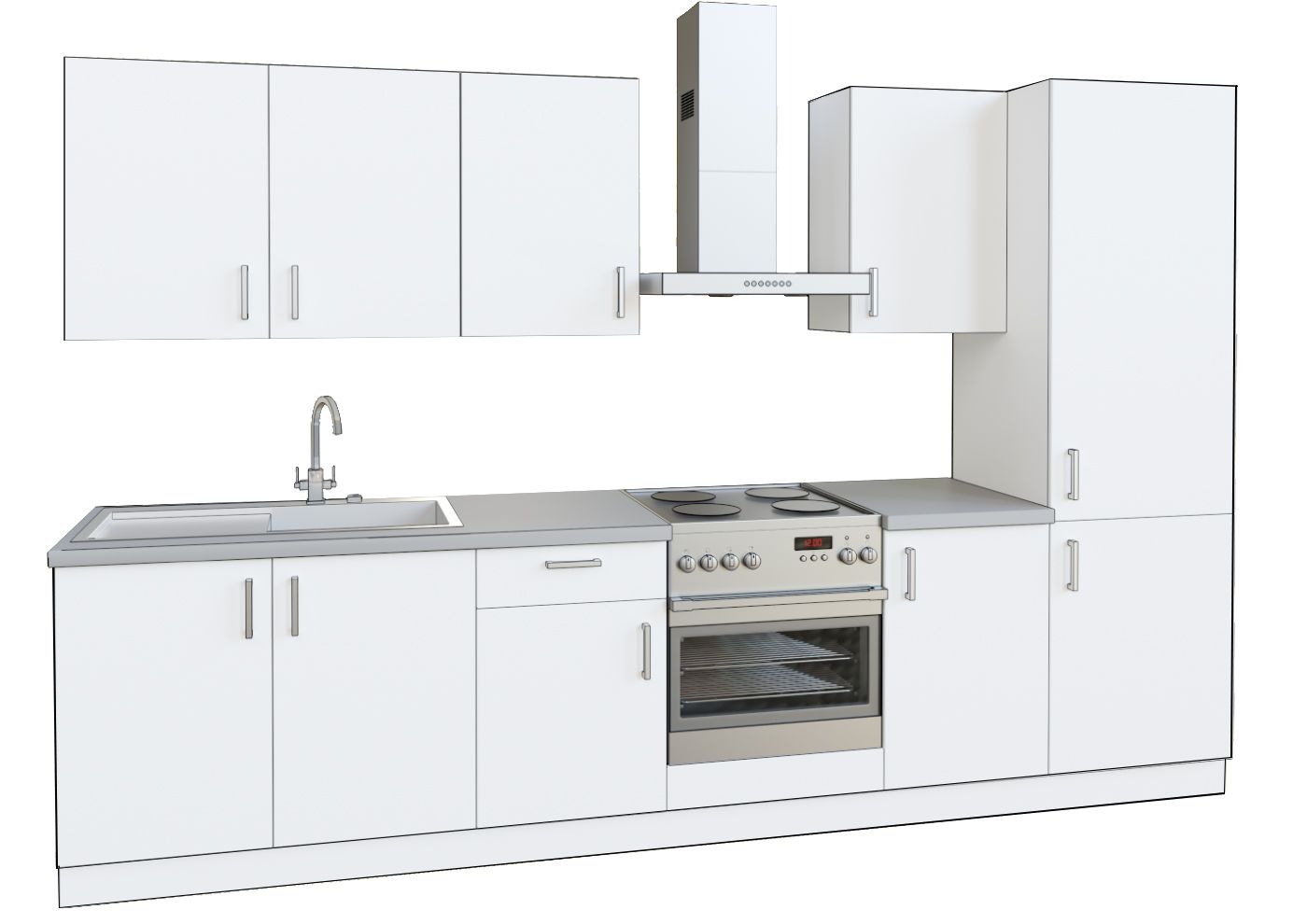 Made To Measure Kitchen Cabinets Kitchen Carcasses In Custom Sizes